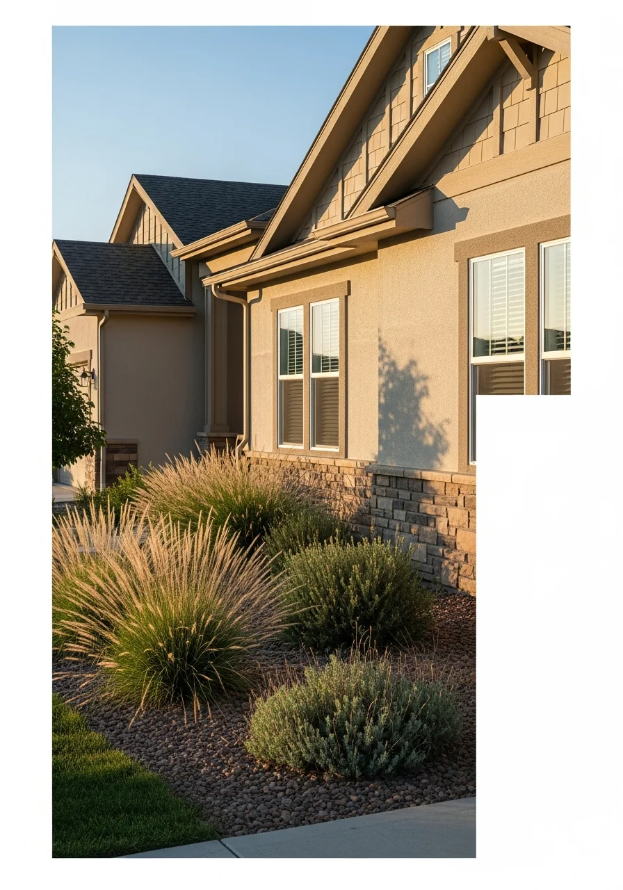 Close-up of a Wellington home exterior showing typical architectural style and landscaping common to the area.